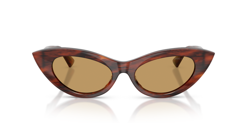 Jimmy Choo JC5075U in Striped Brown - Alternate View