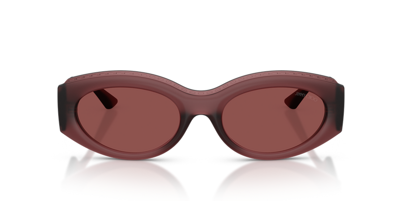 Jimmy Choo JC6002U in Transparent Cranberry / Dark Violet (509375) - Alternate View