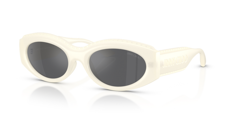 Jimmy Choo JC6002U in Opal Latte / Grey Mirror Silver (50956G) - Alternate View