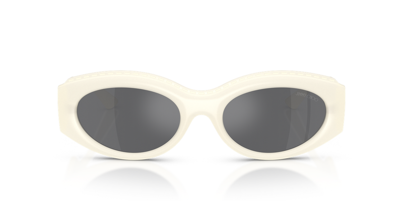 Jimmy Choo JC6002U in Opal Latte / Grey Mirror Silver (50956G) - Alternate View