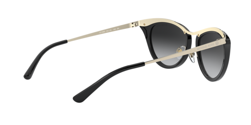 Michael Kors AZUR in Light Gold/Black - Temple Detail