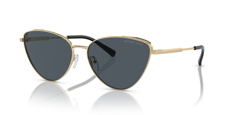 Michael Kors CORTEZ in Light Gold / Dark Grey Solid (10146G) - Front View