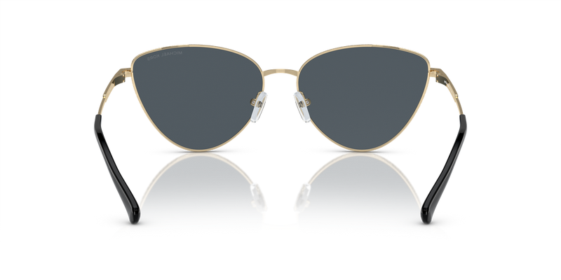 Michael Kors CORTEZ in Light Gold / Dark Grey Solid (10146G) - Temple Detail