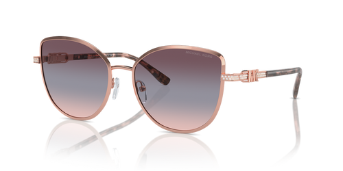 Shiny Rose Gold / Navy To Pink Triple (11080J)