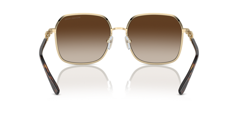 Michael Kors CADIZ in Shiny Light Gold / Brown Gradient (101413) - Temple Detail