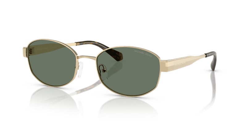Michael Kors MONTE CARLO in Light Gold / Green Solid (10143H) - Alternate View