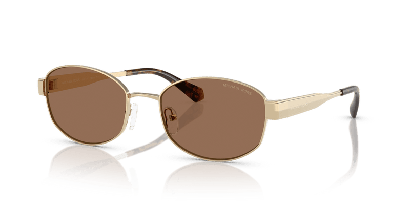Michael Kors MONTE CARLO in Light Gold / Brown Solid (101473) - Alternate View