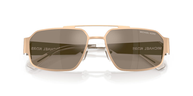Michael Kors CAPE TOWN in Gold Matte / Brown/Silver Mirror (10145A) - Alternate View
