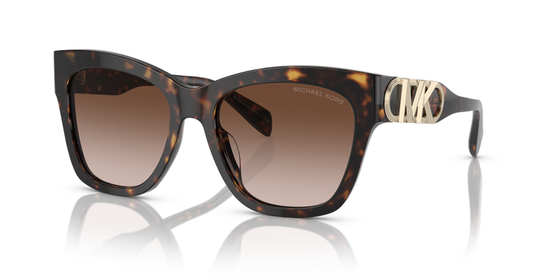 Michael Kors EMPIRE SQUARE in Dark Tortoise / Brown Gradient (300613) - Alternate View