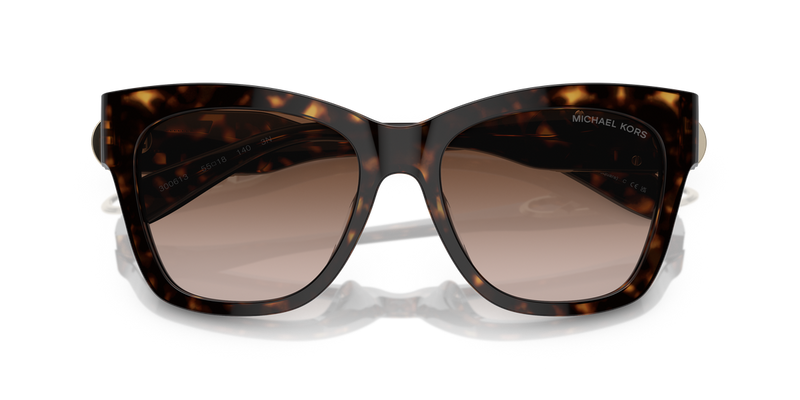 Michael Kors EMPIRE SQUARE in Dark Tortoise / Brown Gradient (300613) - Alternate View