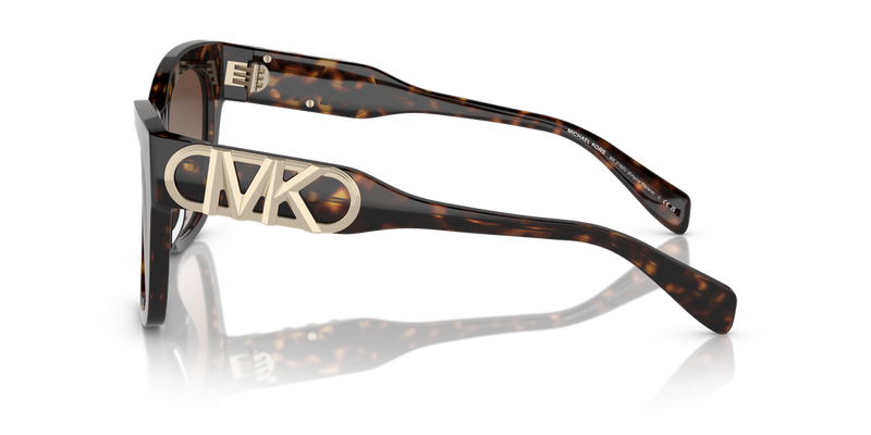 Michael Kors EMPIRE SQUARE in Dark Tortoise / Brown Gradient (300613) - Alternate View