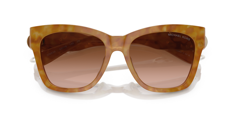 Michael Kors EMPIRE SQUARE in Amber Tortoise / Amber Gradient (32883B) - Alternate View