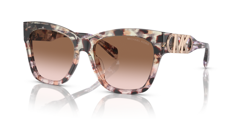 Michael Kors EMPIRE SQUARE in Pink Tortoise / Brown Pink Gradient (334513) - Alternate View