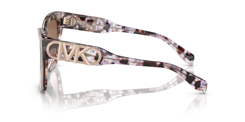 Michael Kors EMPIRE SQUARE in Pink Tortoise / Brown Pink Gradient (334513) - Alternate View