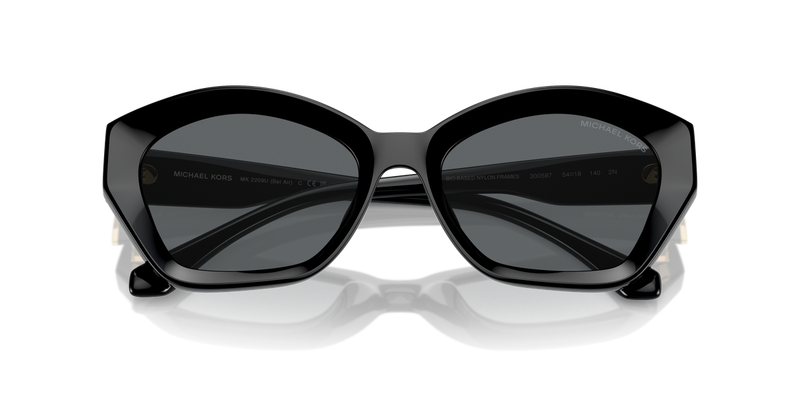 Michael Kors BEL AIR in Black / Dark Grey Solid (300587) - Side View