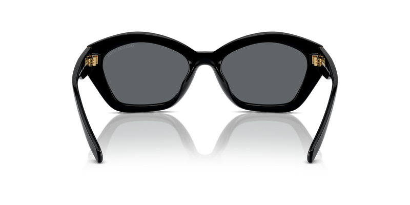 Michael Kors BEL AIR in Black / Dark Grey Solid (300587) - Temple Detail