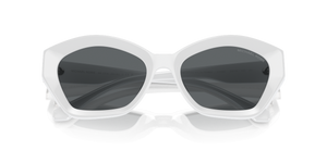 Optic White / Dark Grey Solid (310087)