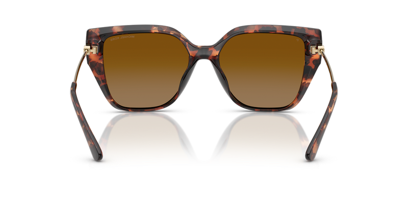 Michael Kors ST. BARTHS in Luggage Tortoise / Brown Polarized (40319P) - Temple Detail