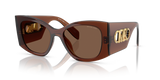 Brown Transparent / Brown Solid (402173)