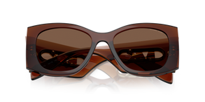 Brown Transparent / Brown Solid (402173)