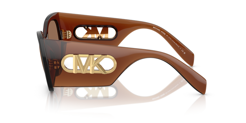 Michael Kors COSTA BLANCA in Brown Transparent / Brown Solid (402173) - Alternate View