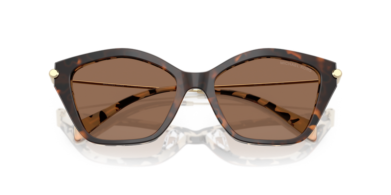 Michael Kors CATSKILLS in Dark/Cream Tortoise / Brown Solid (395173) - Alternate View