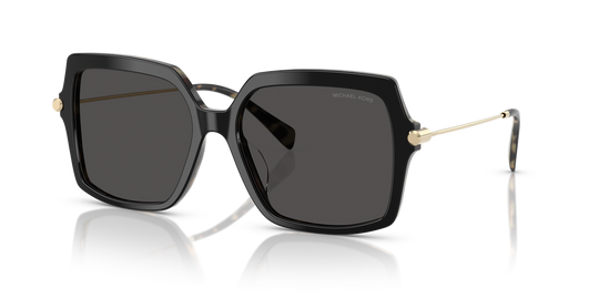 Michael Kors QUOGUE - Black/Amber Tortoise / Dark Grey Solid (395087)