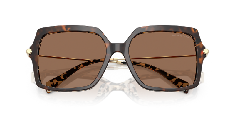 Michael Kors QUOGUE in Dark/Cream Tortoise / Brown Solid (395173) - Alternate View