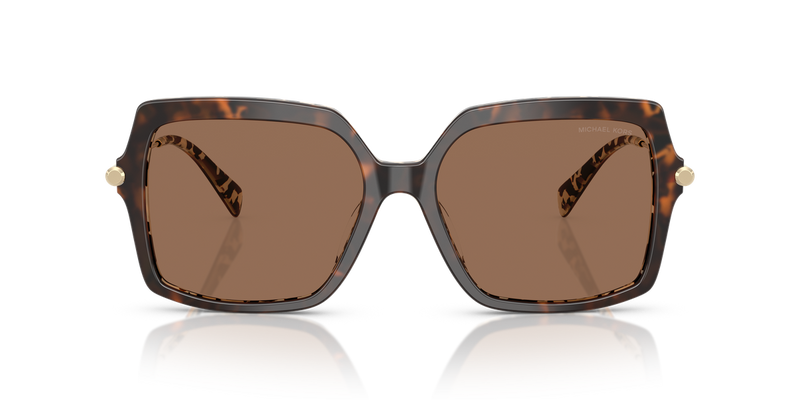 Michael Kors QUOGUE in Dark/Cream Tortoise / Brown Solid (395173) - Alternate View