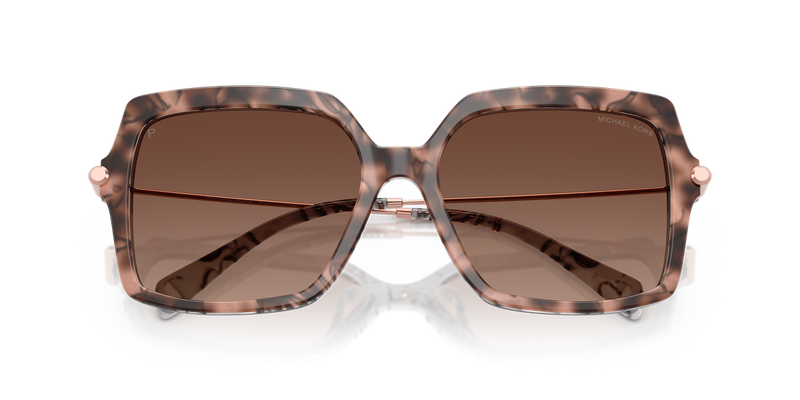 Michael Kors QUOGUE in Pink Tortoise / Brown Gradient Polarized (4017T5) - Alternate View