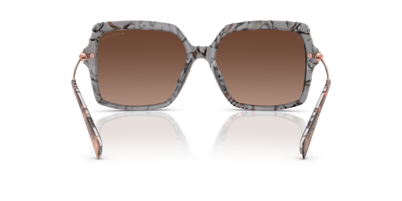 Michael Kors QUOGUE in Pink Tortoise / Brown Gradient Polarized (4017T5) - Alternate View