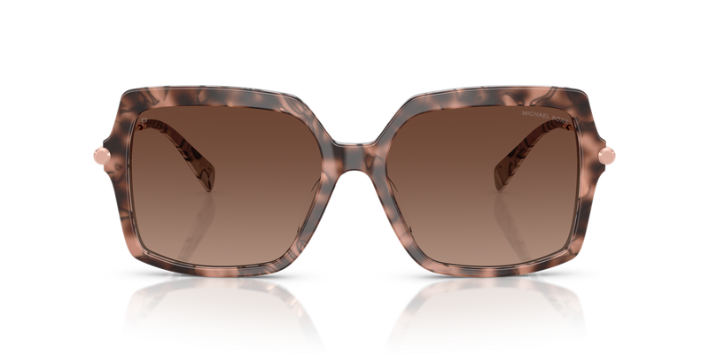 Michael Kors QUOGUE in Pink Tortoise / Brown Gradient Polarized (4017T5) - Alternate View