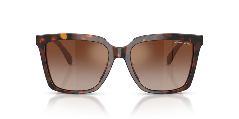 Michael Kors MENAGGIO in Luggage Tortoise / Brown Gradient Mirror Red (4031AO) - Alternate View