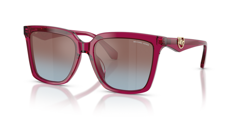 Michael Kors MENAGGIO in Transparent Plum / Purple Blue Gradient (4032H7) - Alternate View