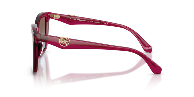 Michael Kors MENAGGIO in Transparent Plum / Purple Blue Gradient (4032H7) - Alternate View