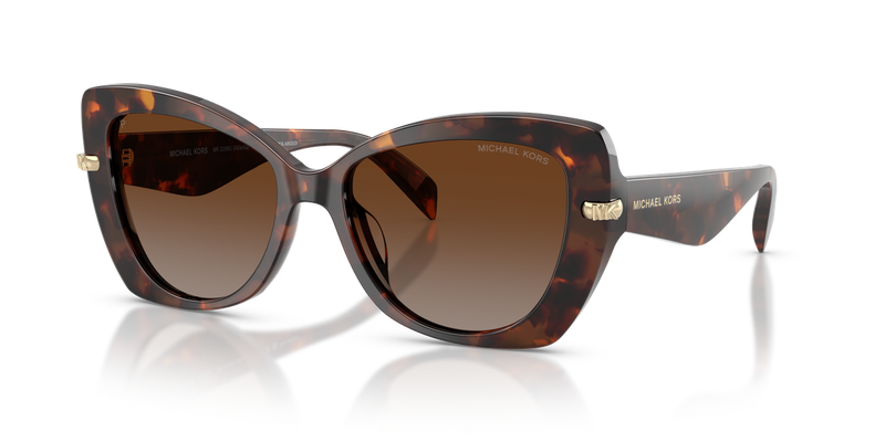Michael Kors ATLANTA in Luggage Tortoise / Brown Gradient Polarized (4031T5) - Front View