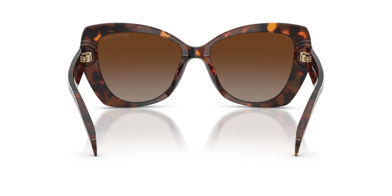 Michael Kors ATLANTA in Luggage Tortoise / Brown Gradient Polarized (4031T5) - Temple Detail