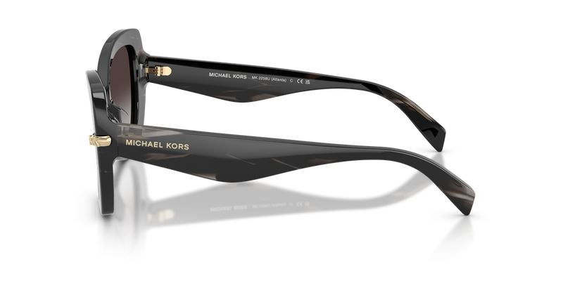 Michael Kors ATLANTA in Black Horn / Light Grey Gradient (40348G) - Alternate View