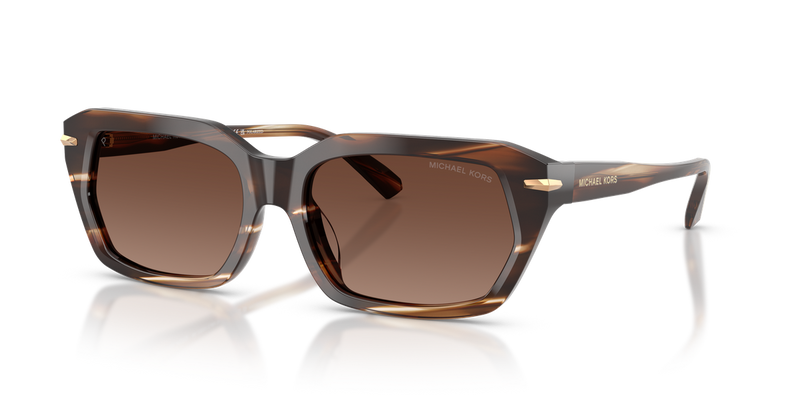 Michael Kors LAKE TAHOE in Brown Horn / Brown Solid Polarized (4039T5) - Alternate View