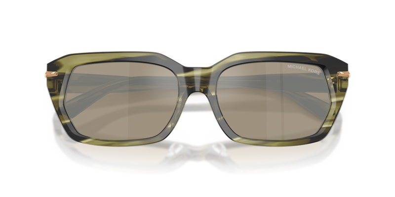 Michael Kors LAKE TAHOE in Olive Horn / Brown Silver Mirror (40407I) - Alternate View