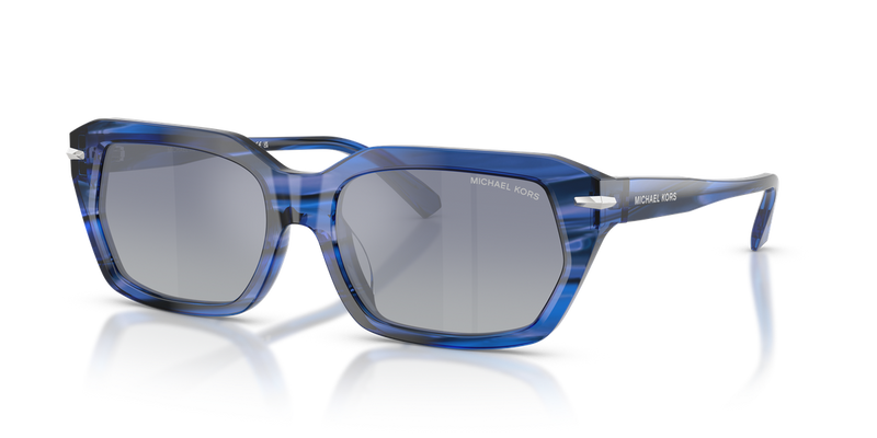 Michael Kors LAKE TAHOE in Blue Horn / Grey Gradient Blue Mirror (40416I) - Alternate View
