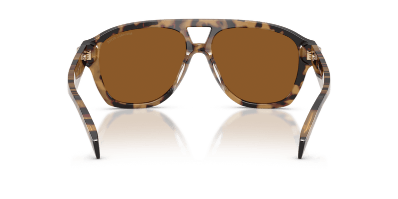 Michael Kors GRENADA in Vintage Tortoise / Amber (393073) - Back View