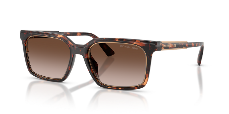 Michael Kors HONOLULU in Dark Tortoise / Smoke Gradient (300613) - Alternate View