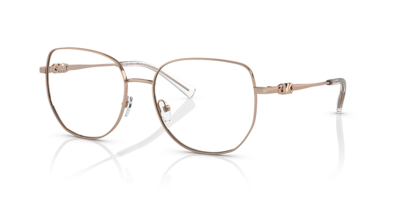 Michael Kors BELLEVILLE in Rose Gold / Demo Lens (1108) - Front View