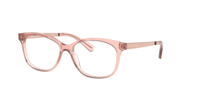 Michael Kors AMBROSINE in Transparent Mulberry / Demo Lens (3689) - Front View