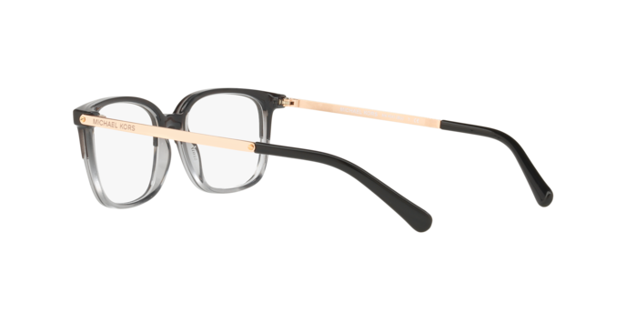 Michael Kors BLY in Black/Transparent Grey / Demo Lens (3280) - Side View