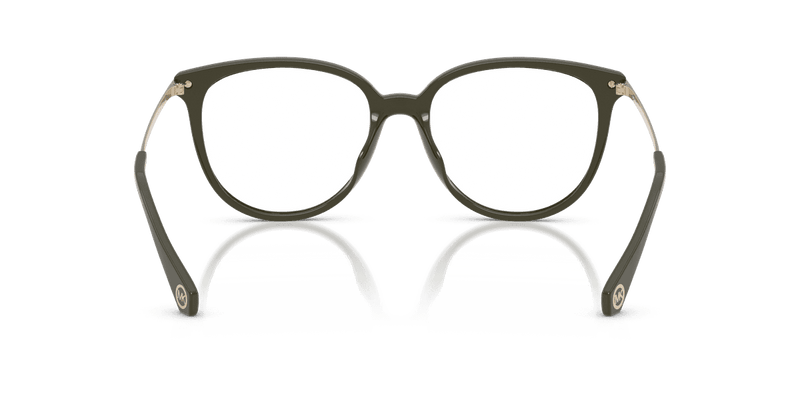 Michael Kors WESTPORT in Olive / Demo Lens (3902) - Back View