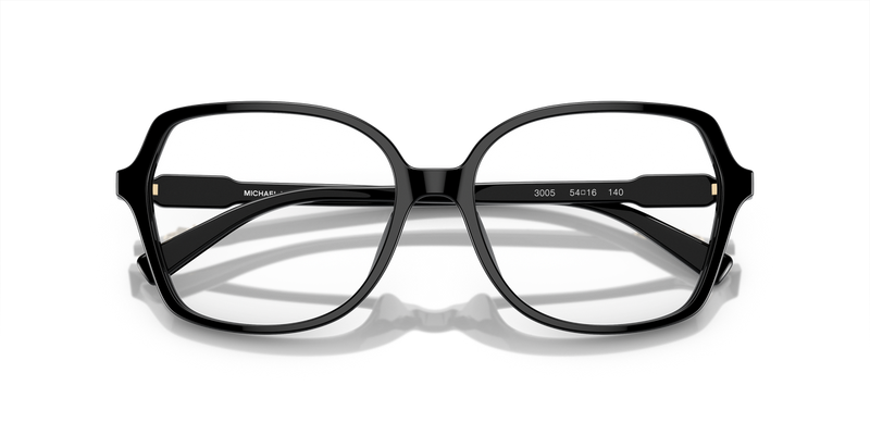 Michael Kors BERNAL in Black / Demo Lens (3005) - Side View