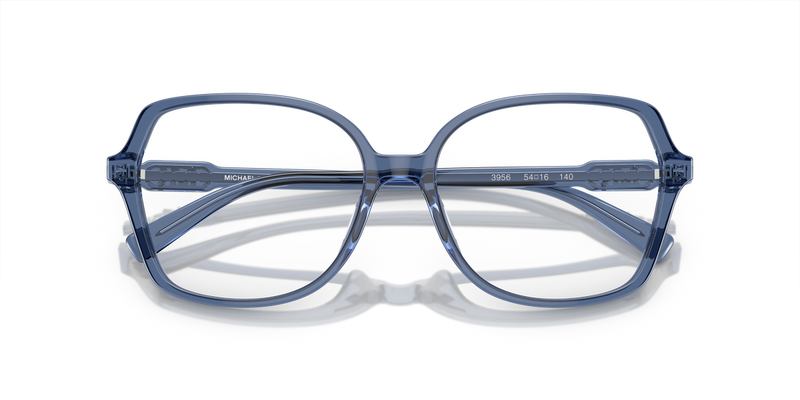 Michael Kors BERNAL in Blue Transparent / Demo Lens (3956) - Alternate View