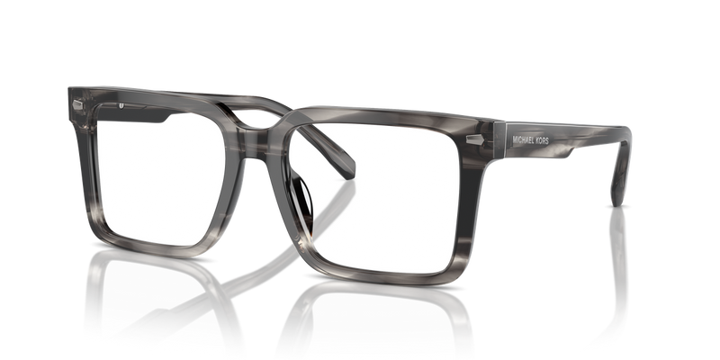 Michael Kors MOSEL in Black Horn / Demo Lens (3966) - Front View
